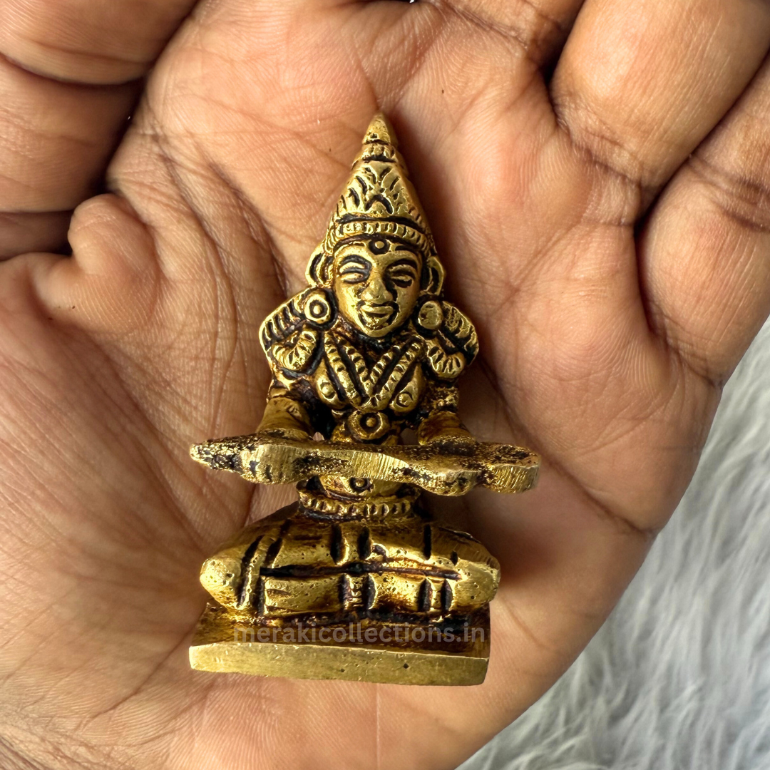 Annapoorani with Baran made of Brass